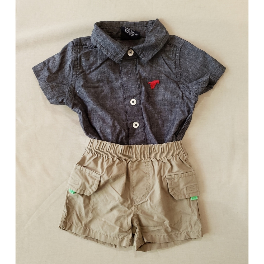 2 Pair | Onesie & Shorts